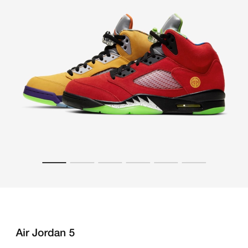 Nike Air Jordan 5 Retro SE GS "What The" Kids - Picture 6 of 6